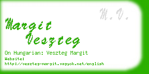 margit veszteg business card